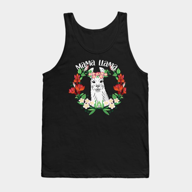 Mama Llama - Alpaca Mom's Tank Top by Animal Specials